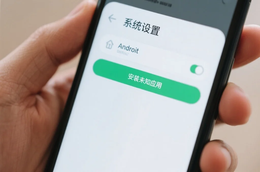 Android设备上允许安装未知来源应用的设置界面